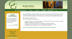 Desktop Screenshot of grantsgalore.net